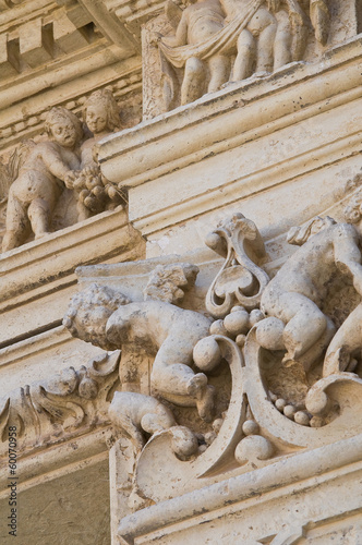 Duomo Church. Lecce. Puglia. Italy.