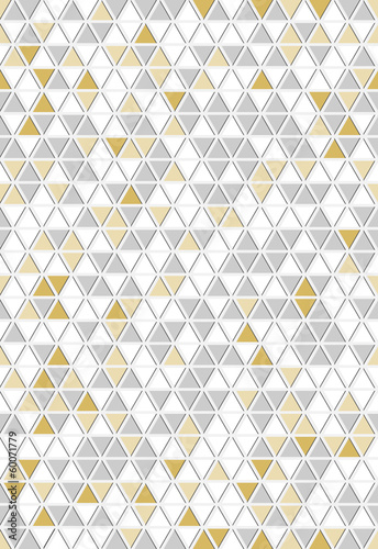 The abstract triangle background