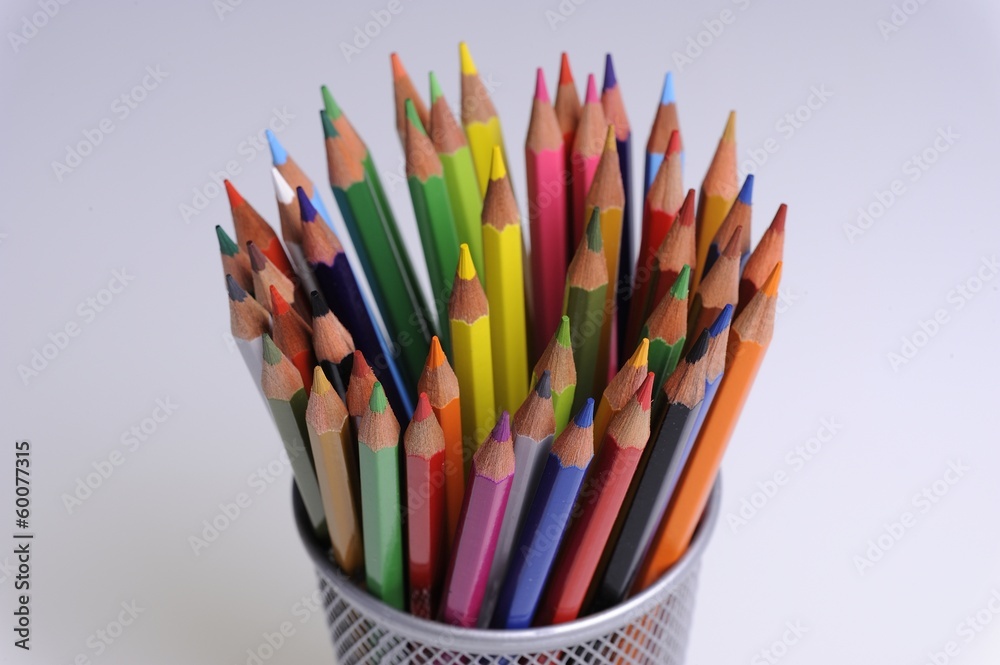 Fototapeta premium Colored pencils