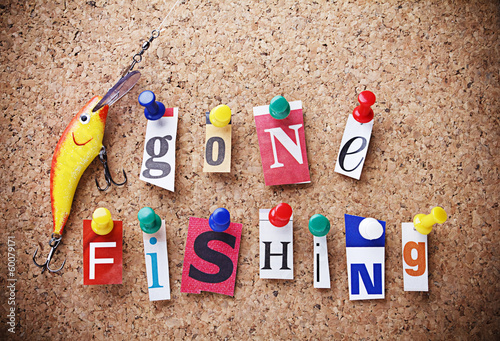 Message gonne fishing photo