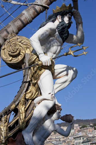Fotografie, Tablou figurehead of the Galleon