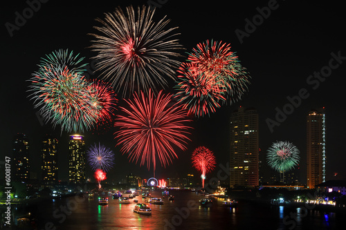 Big firework over the city © leisuretime70
