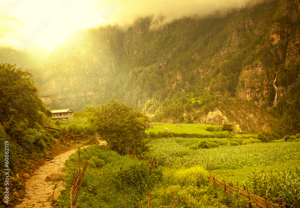 Obraz premium Beautiful Asian landscape