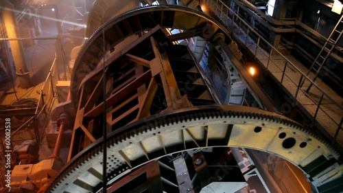 loading railway car Cement factory