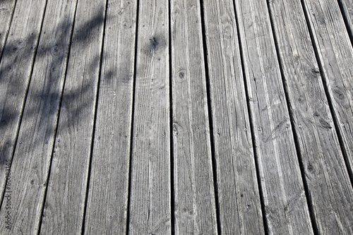 Close-up of wooden boardwalk