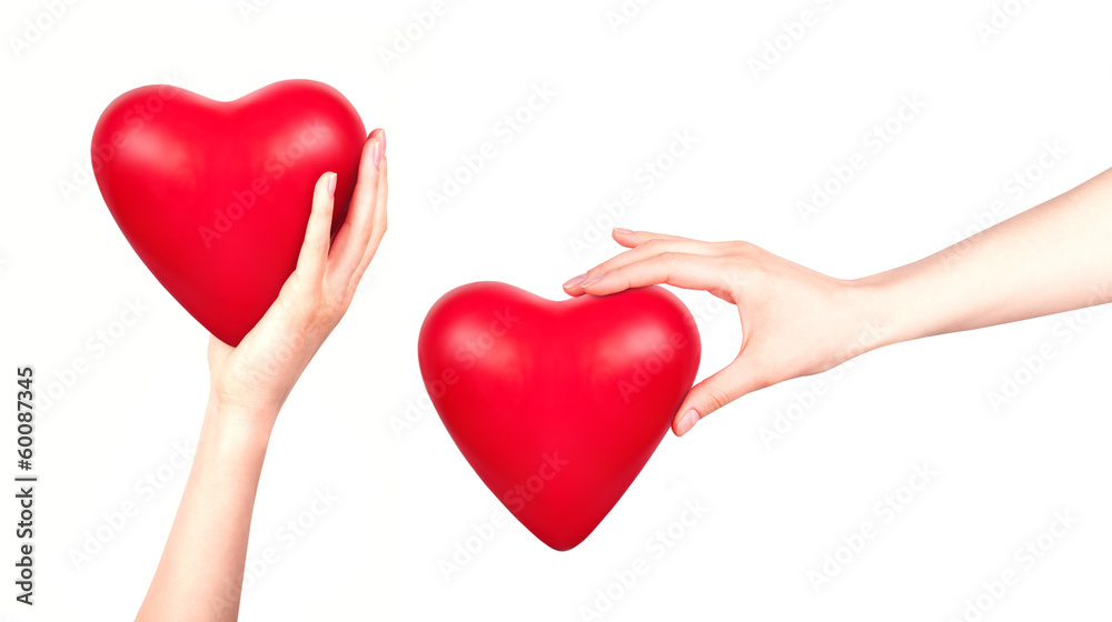 Health insurance or love concept Health insurance or love concept