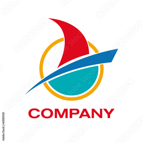 Vector Logo sailing