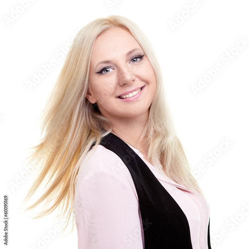 Blond businesswoman Portrait