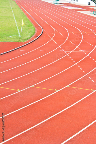 Running track rubber standard red color