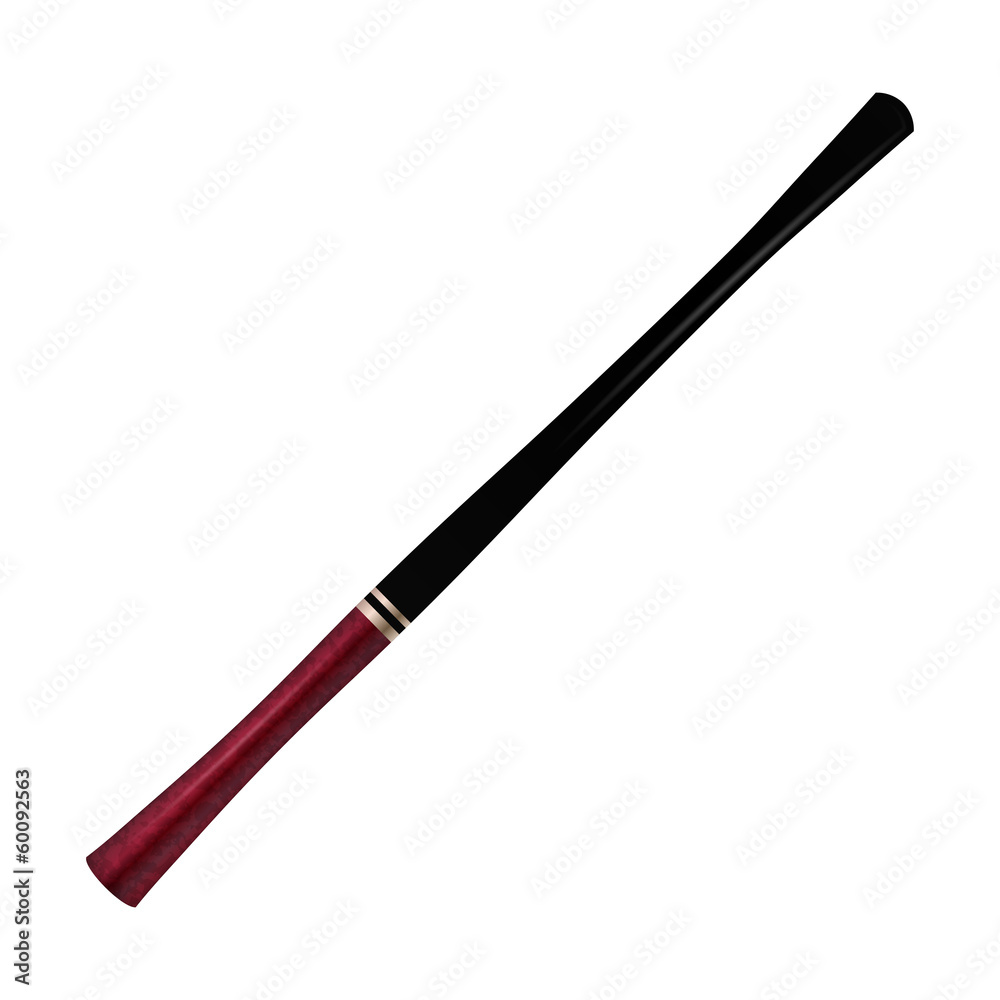 Vector long cigarette holder