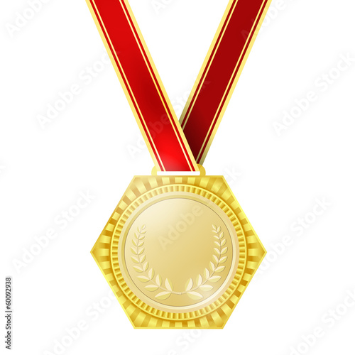 Medal for the winner - vector