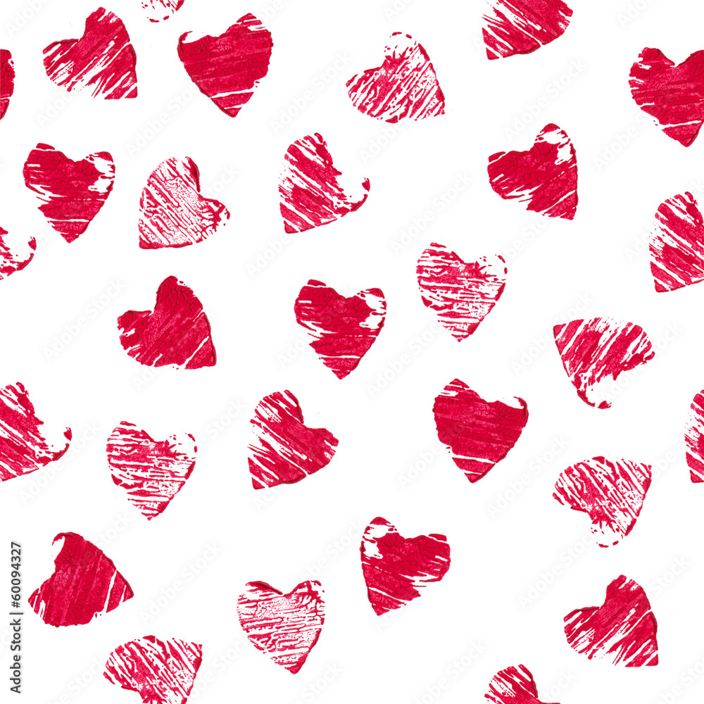seamless pattern with red watercolor hearts seamless pattern with red watercolor hearts