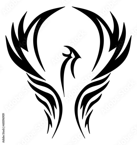 emblem of an eagle in a shield