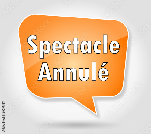 Bulle : Spectacle Annulé