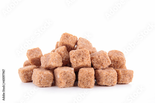 brown sugar isolated