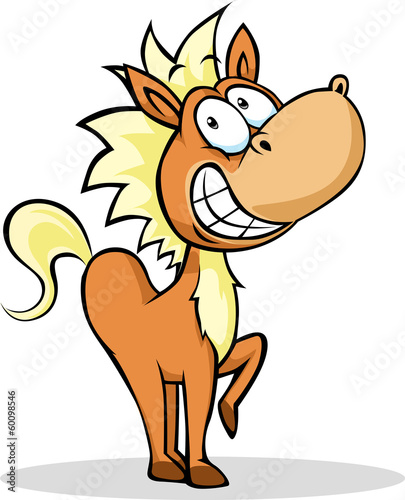 Funny Horse illustration