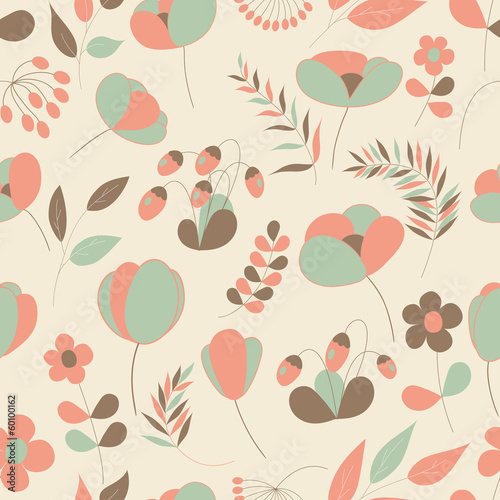 floral seamless pattern