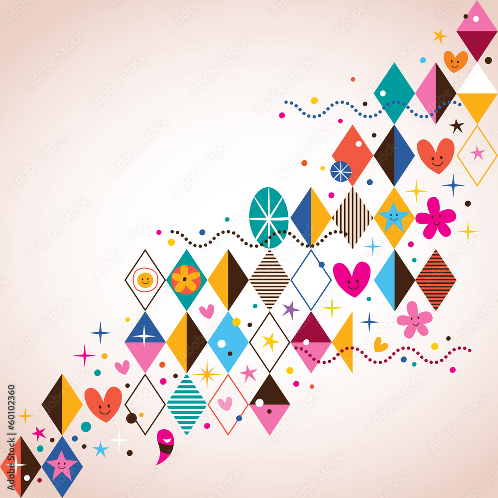 Obraz premium fun background