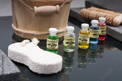 Spa Accessories and Aromatherapy oil