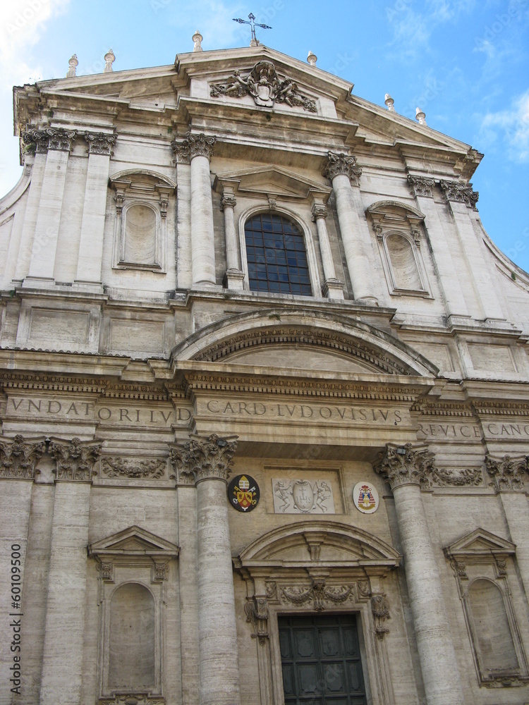 Italie - Rome - Eglise Saint Ignace de Loyola