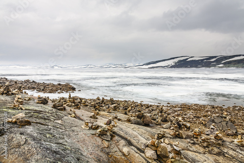 Vastness of the arctic landscape