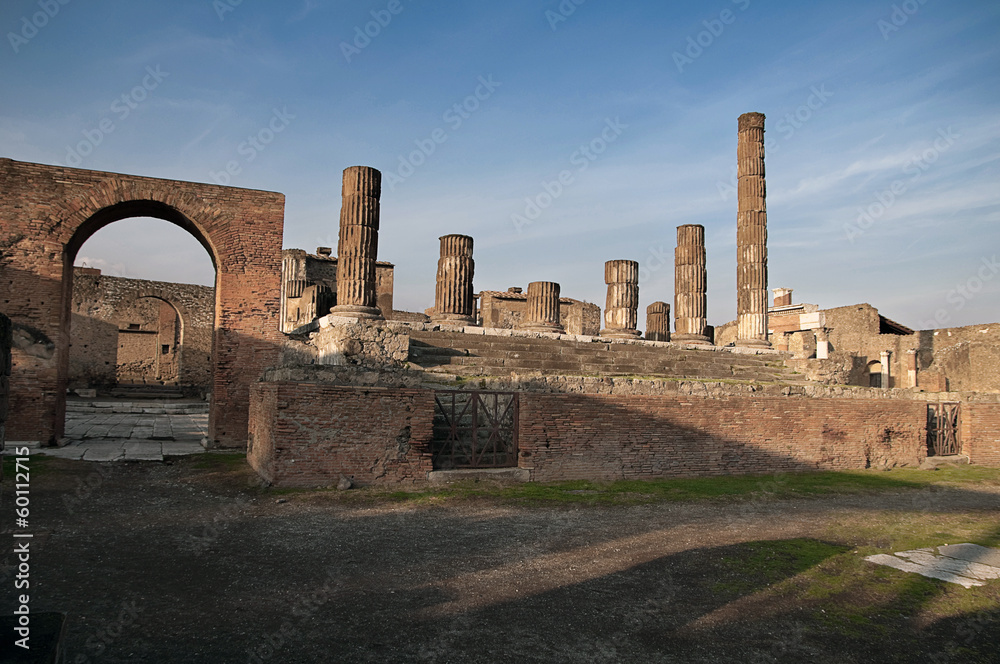 Scavi e rovine di Pompei - Napoli