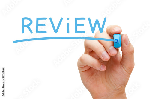 Photography Review Blue Marker
