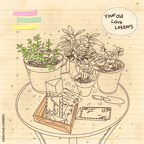 pollen and letters