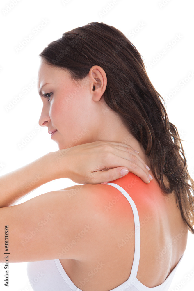 Woman Suffering From Shoulder Pain Woman Suffering From Shoulder Pain