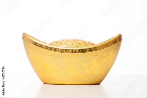 Chinese gold ingot