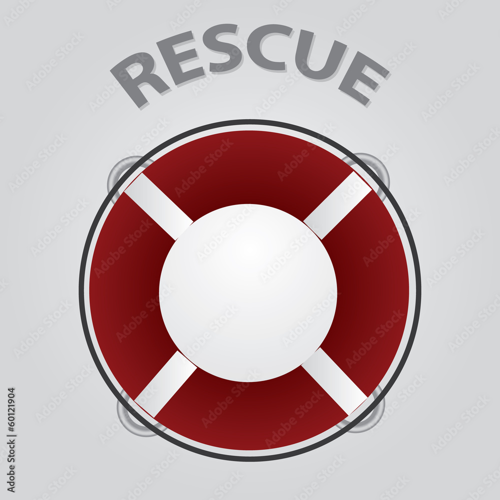 red rescue circle eps10 red rescue circle eps10