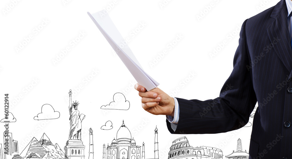 Obraz premium Business documentation