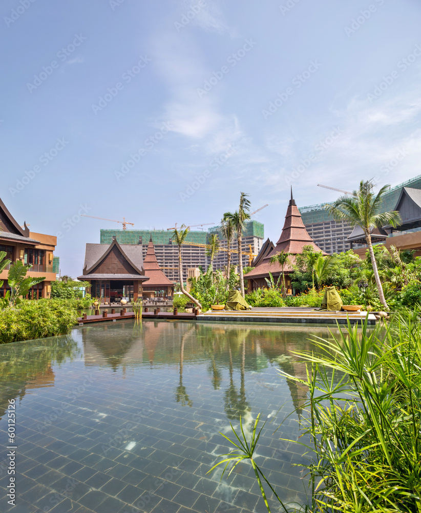 picture of a newly completed Hotel picture of a newly completed Hotel