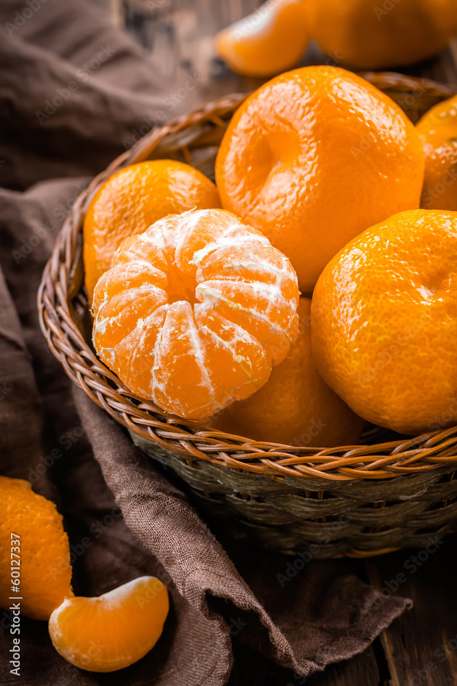 Fototapeta premium Tangerines