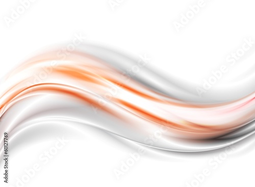 Bright glow waves vector background