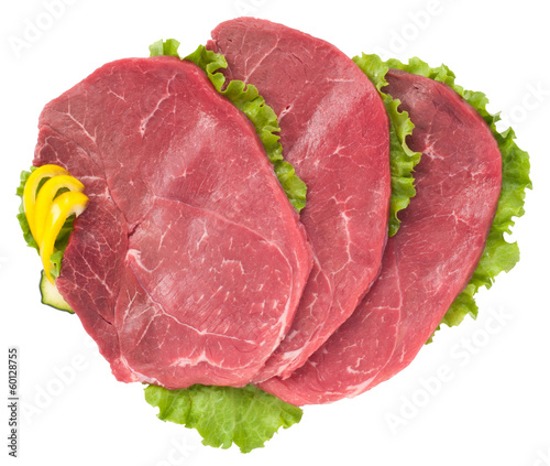 Quadro su tela Bistecca di manzo