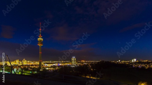 TIMELAPSE munich @ night