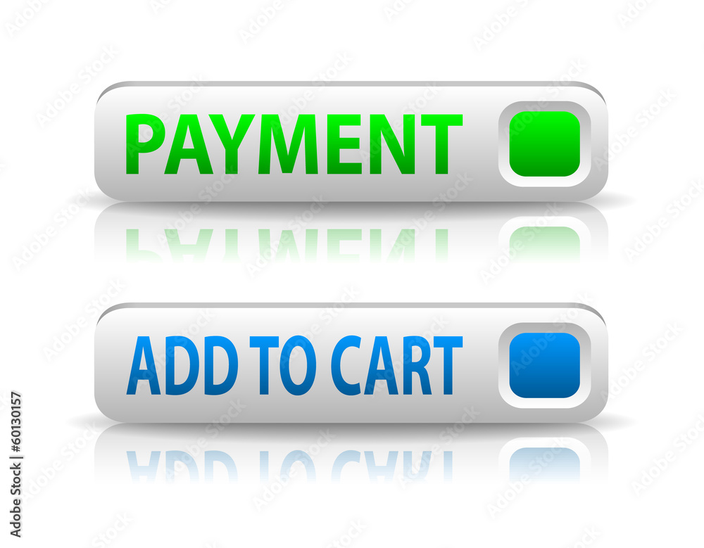 vector green and blue payment button vector green and blue payment button