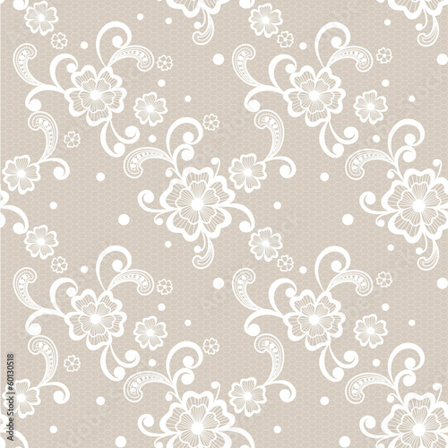 seamless abstract floral background