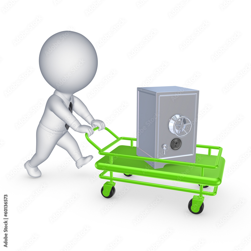 Safe on pushcart. Safe on pushcart.