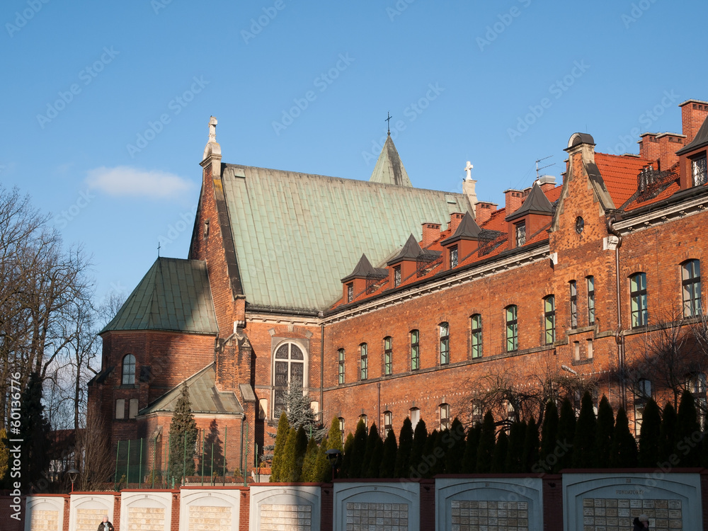 Fototapeta premium Monastery of the Sisters of Our Lady of Mercy Lagiewniki