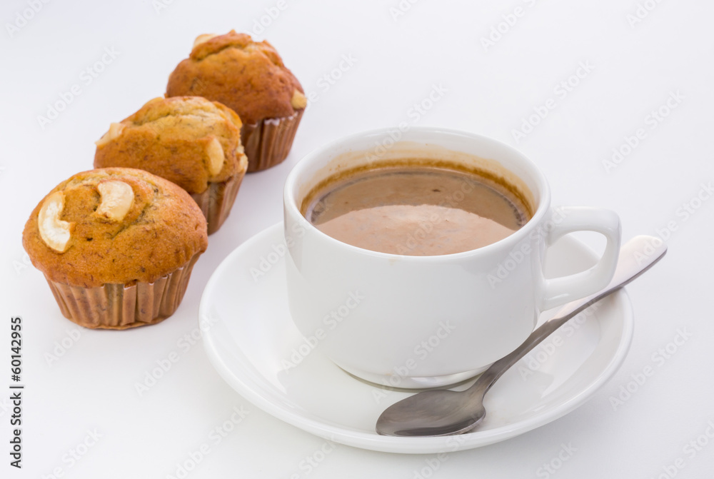 Coffee and Banana cup cake Coffee and Banana cup cake