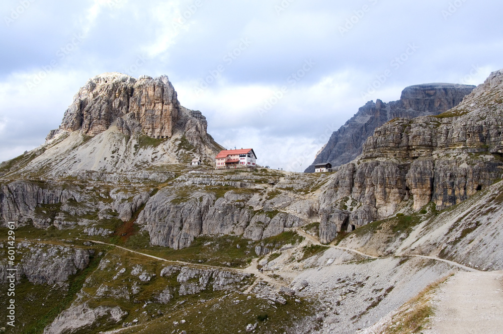 Dreizinnenhütte und Toblinger Knoten - Dolomiten