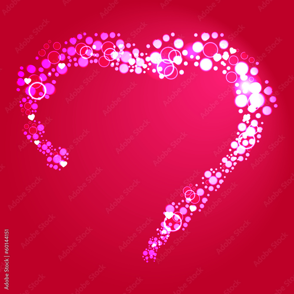 Lighting heart shape Lighting heart shape