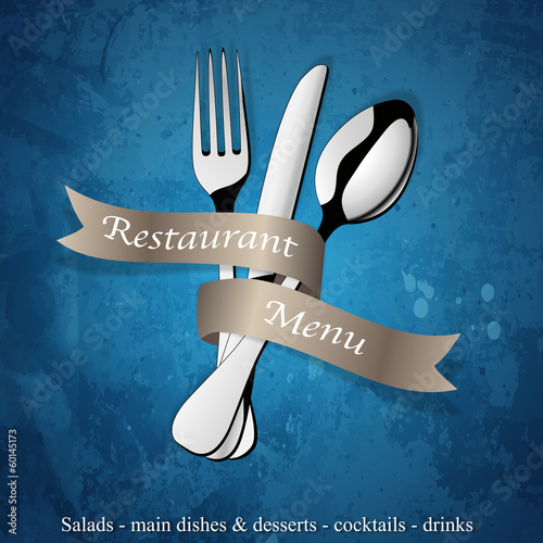 Restaurant menu