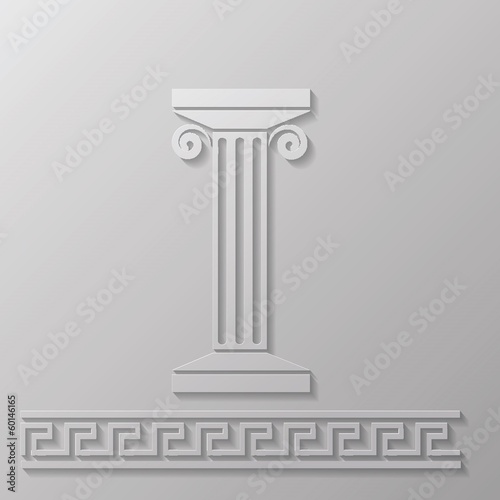 marble column