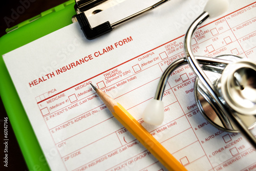 Health Insurance Claim Form photo