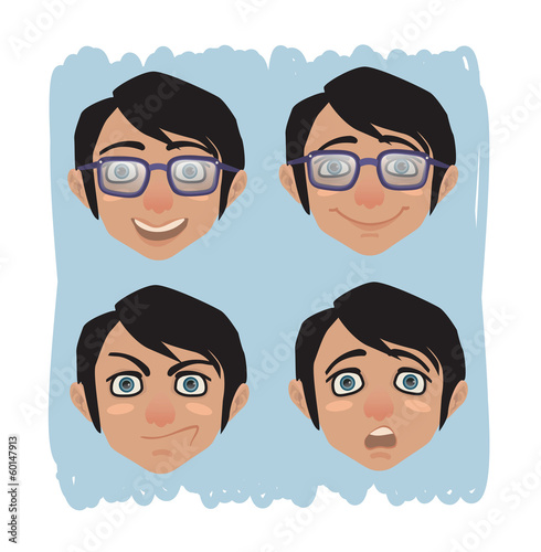face boy