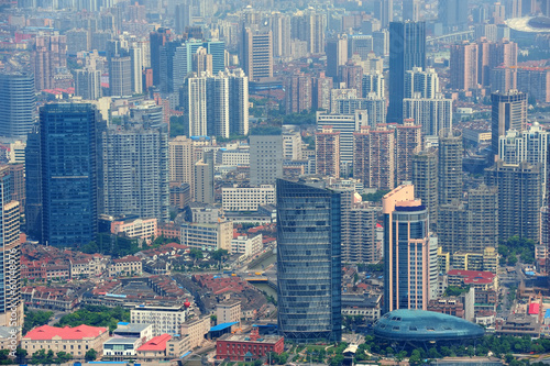 Shanghai aerial view