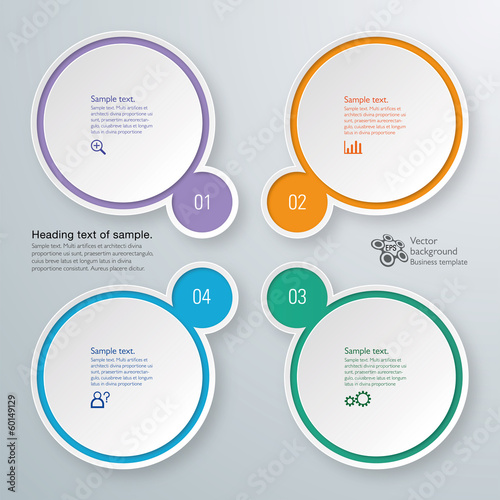4-Step Process #Vector Graphics
